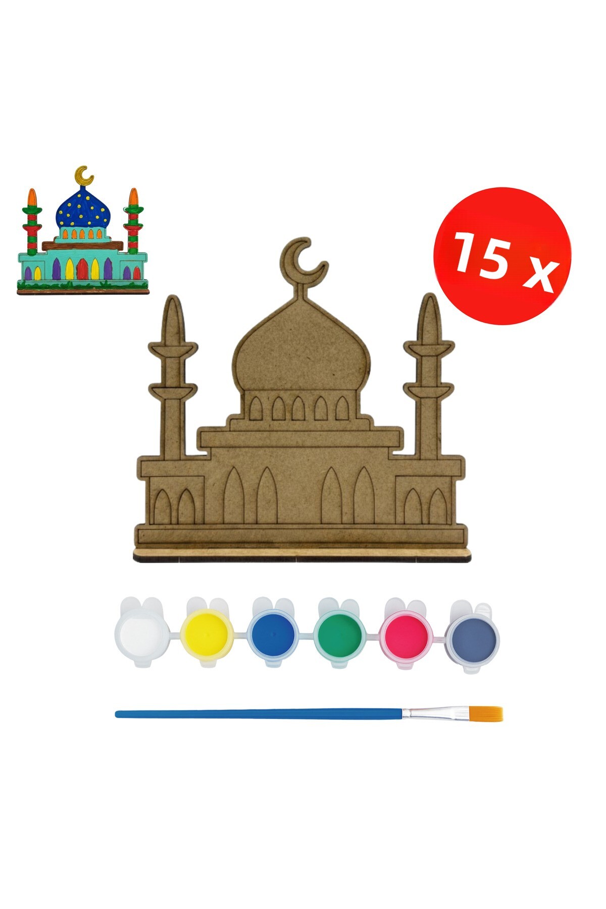 مجموعه چوبی مساجد سازگار با روش مونته‌سوری – فعالیت ماه رمضان