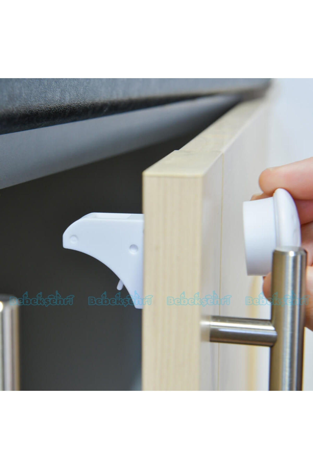 Evokids Manyetik Çocuk Kilidi (4 Adet) fotoğrafı 3 (önizleme)