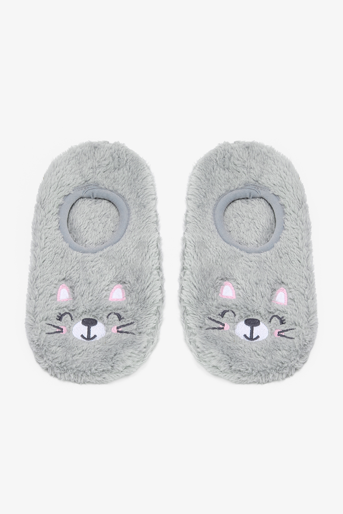 Penti Gri Nakışlı Ev Çetiği