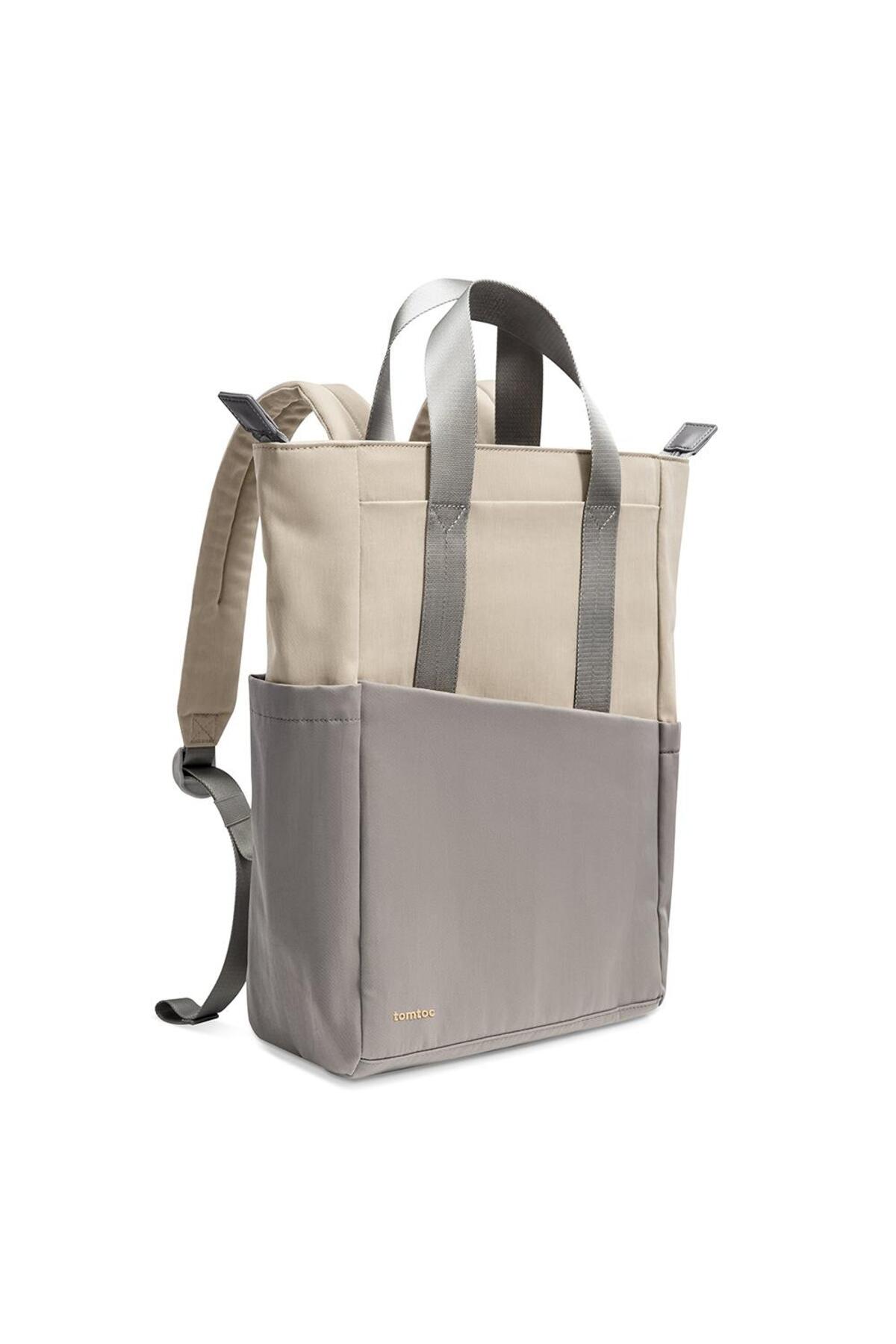 Tomtoc  14" Slash-A63 Notebook Sırt Çantası - Gri - Görsel 4