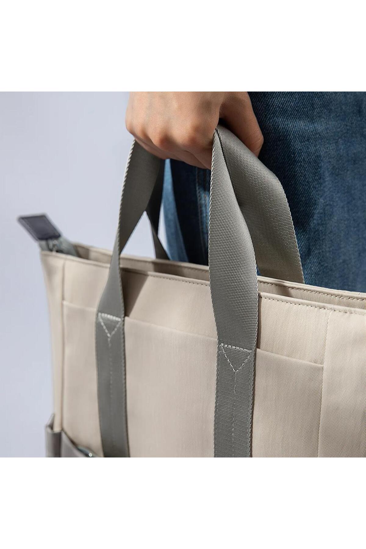 Tomtoc  14" Slash-A63 Notebook Sırt Çantası - Gri - Görsel 6