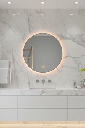 Avend Akıllı Buhar Tutmayan Hareket Sensörlü 3 Renk Led Banyo Wc Hol Ofis Mak...