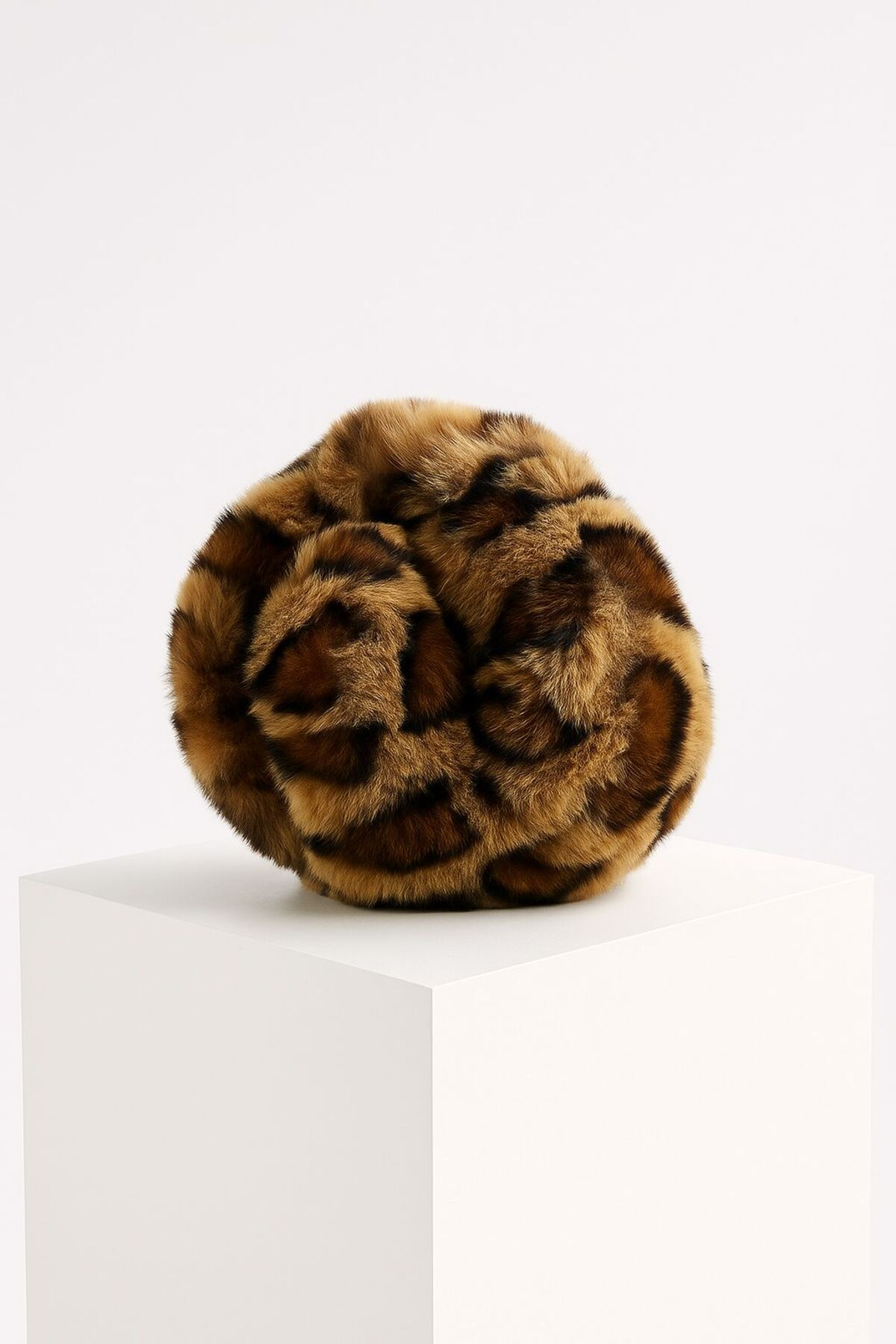 Axesoire 18016 Leopar Vizon Peluş Kulaklık görsel 2
