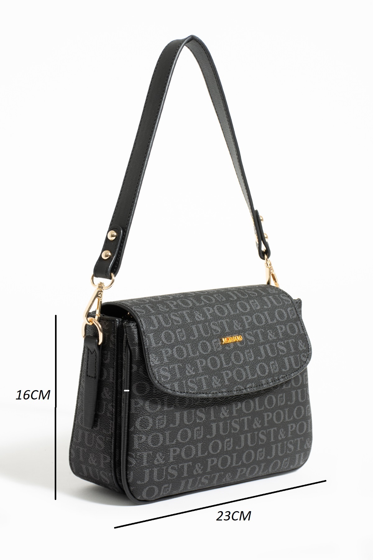 Just Polo Women's New Season Fabric Shoulder Bag - Mrc