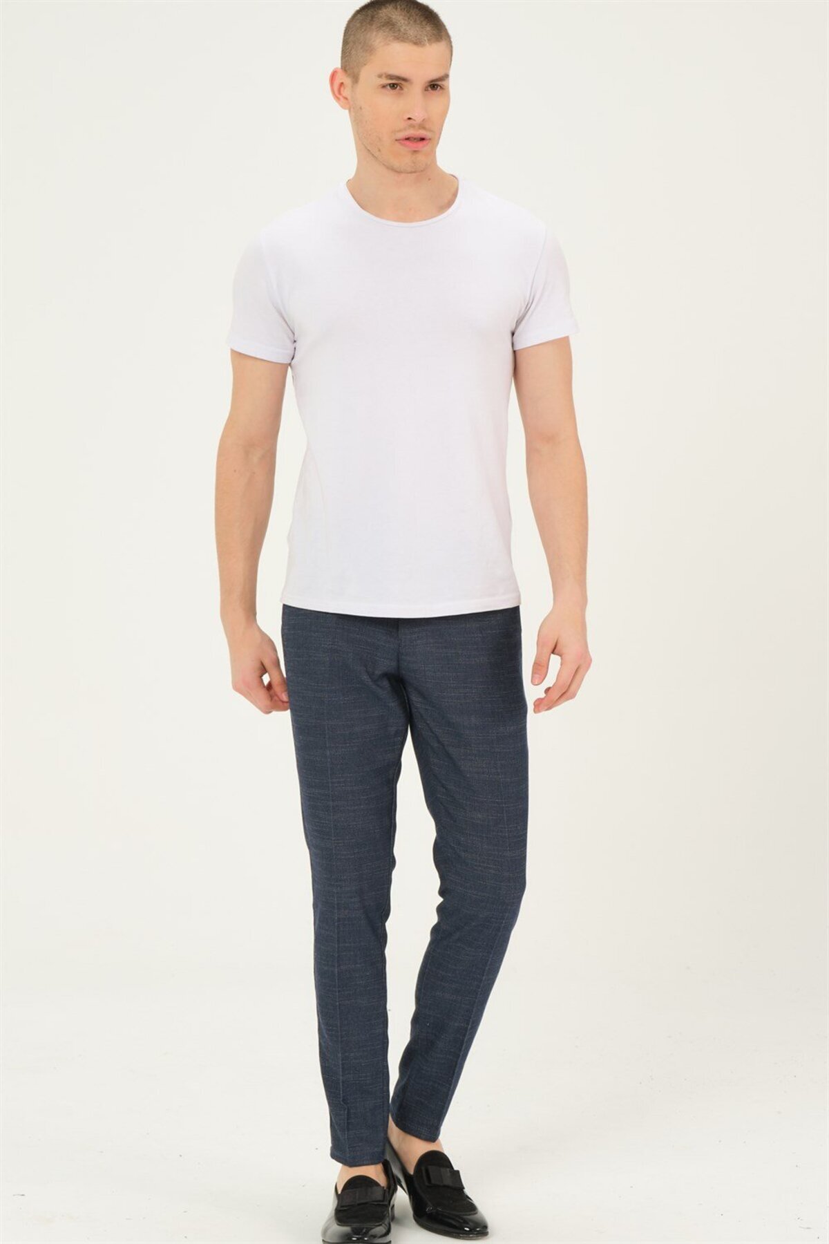 دوبری شلوار مردانه DEZZY مدل P2016 - سرمه‌ای