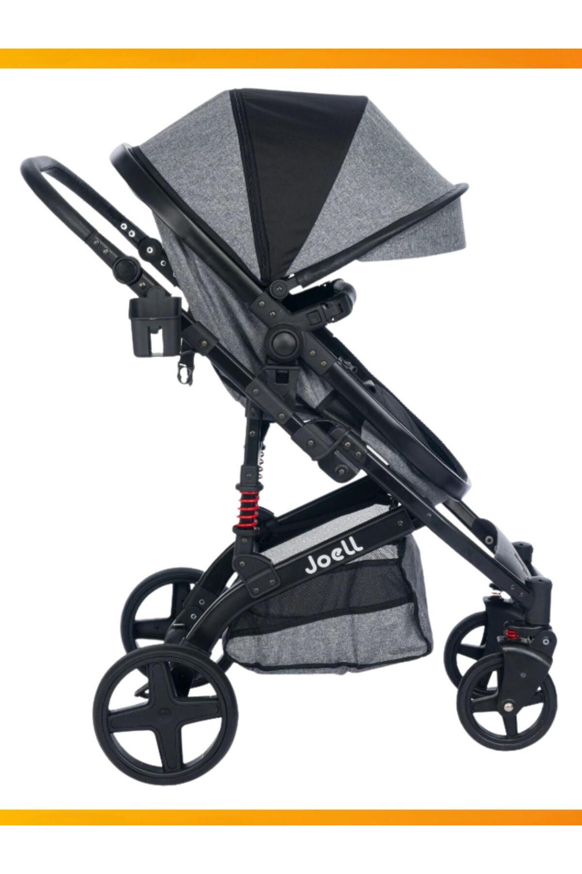 Mamma Maxi 6 in 1 Yeni Nesil Mama Tablalı Çift Yönlü Amortisörlü Travel Sistem Bebek Arabası fotoğrafı 6 (önizleme)