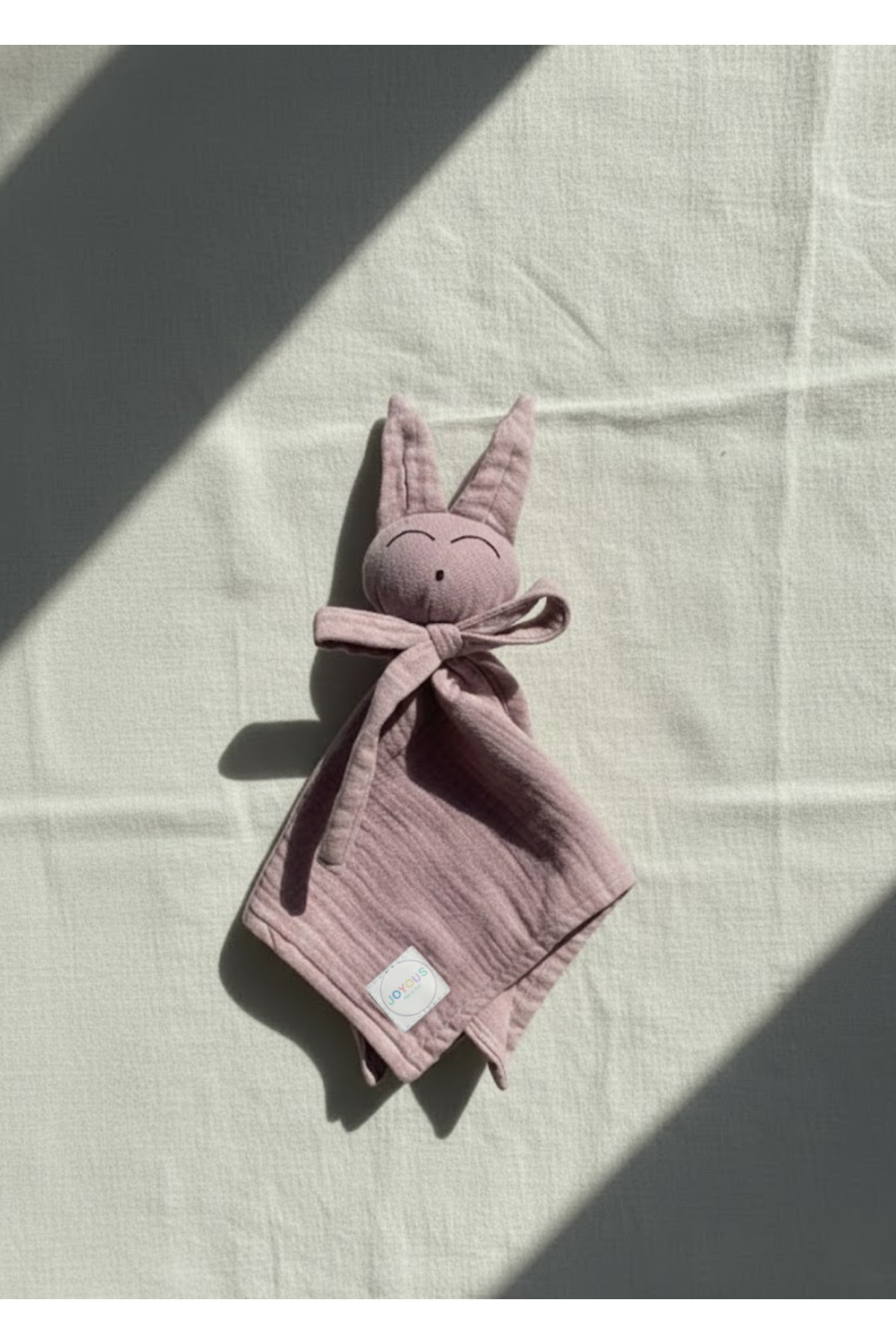 Joyous Mom Kids Hoş Geldin Bebek Seti 3'lü %100 Pamuk Müslin Set Diş Kaşıyıcı Emzik Askısı Uyku Arkadaşı Yenidoğan fotoğrafı 2 (önizleme)