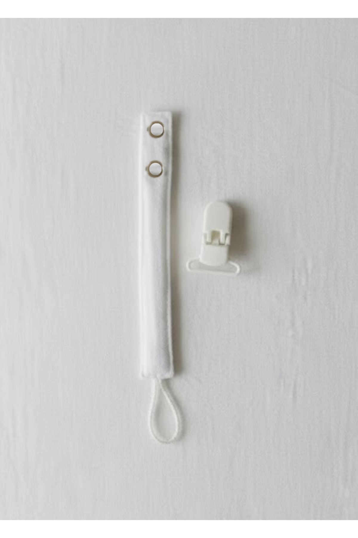 Joyous Mom Kids Hoş Geldin Bebek Seti 3'lü %100 Pamuk Müslin Set Diş Kaşıyıcı Emzik Askısı Uyku Arkadaşı Yenidoğan fotoğrafı 3 (önizleme)