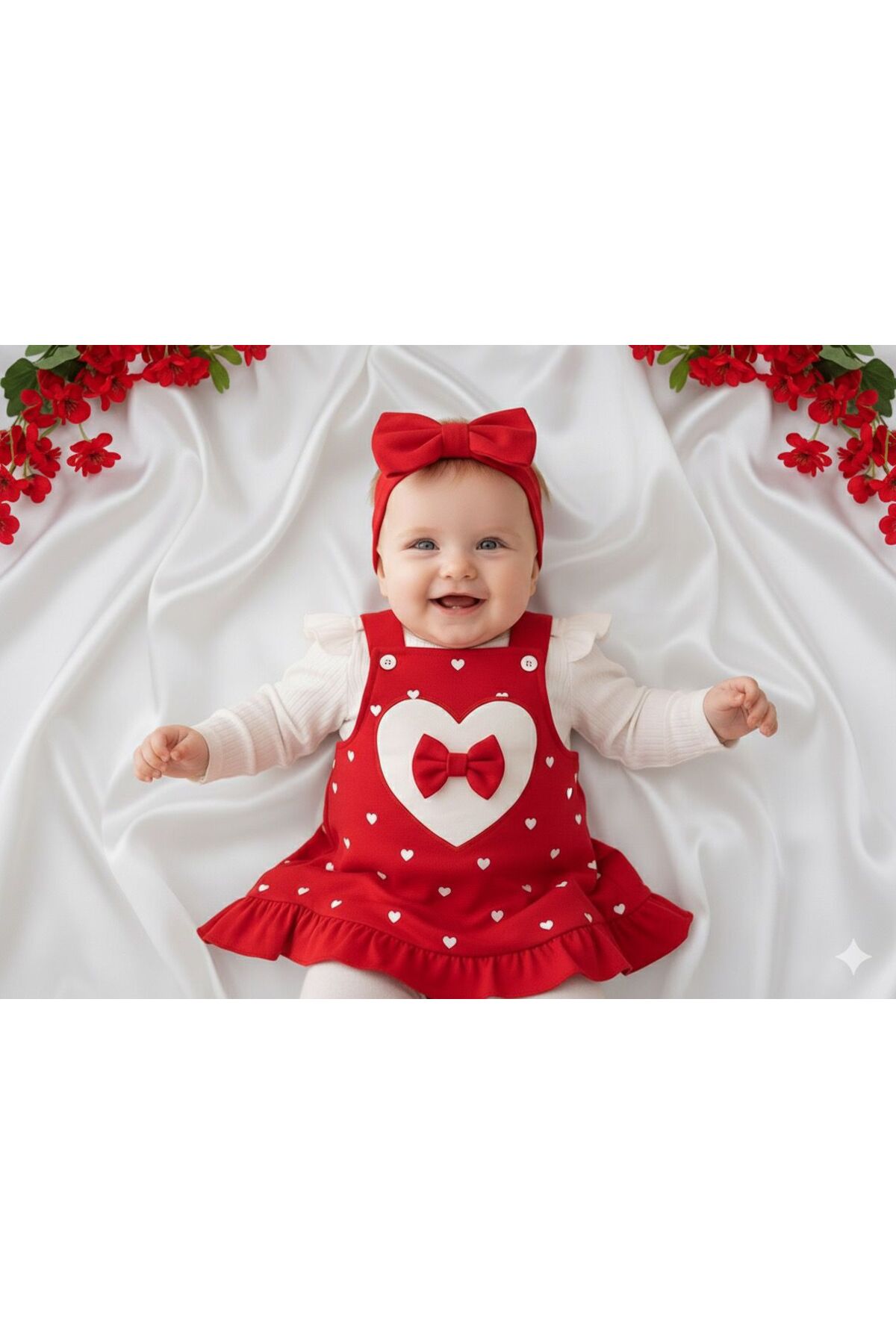 moda kampı Kalp Desenli İkili Jile set fotoğrafı 3 (önizleme)