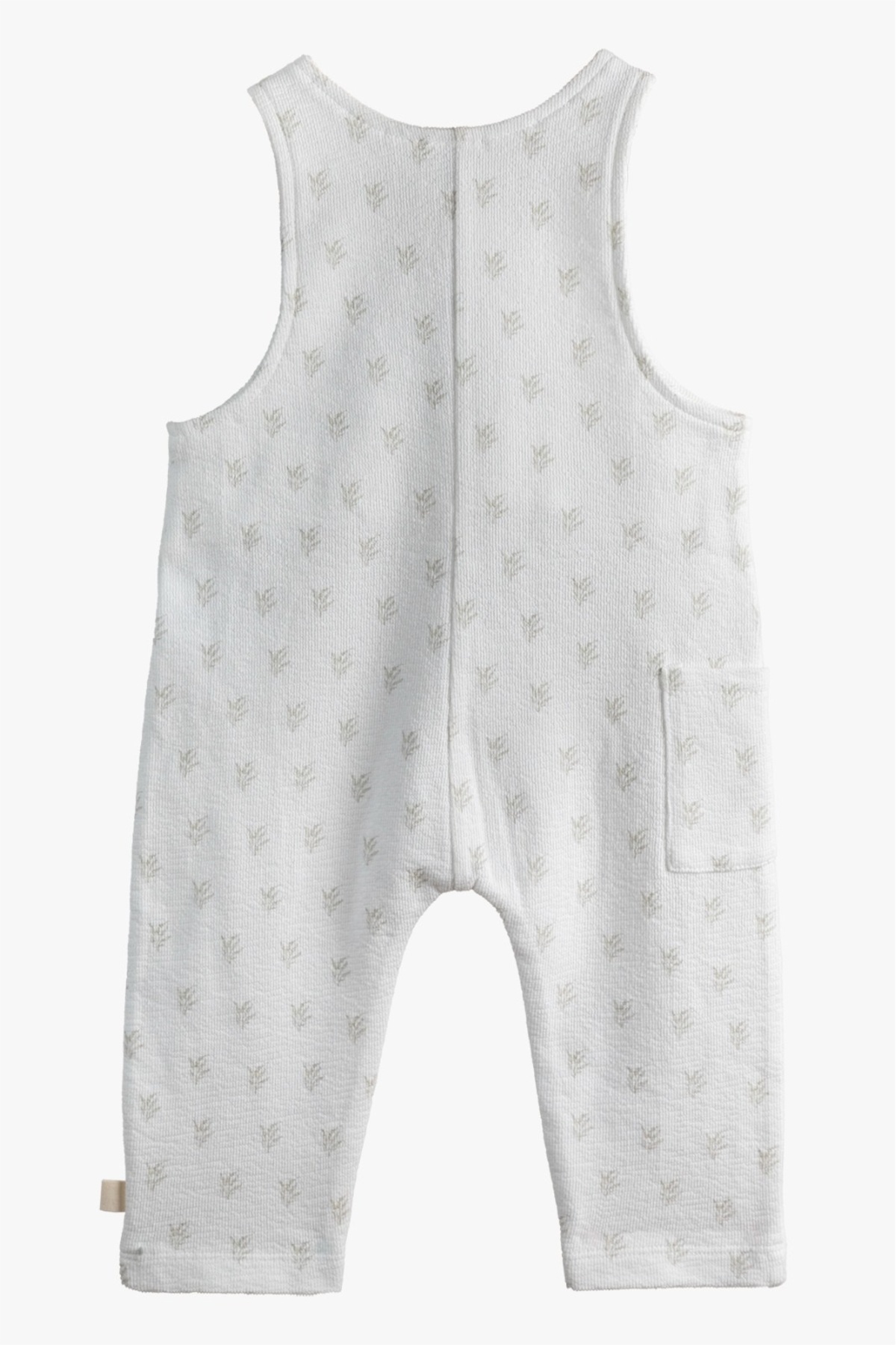 Milk & Muffin Bebek Askılı YOSUN DESEN Salopet fotoğrafı 3 (önizleme)