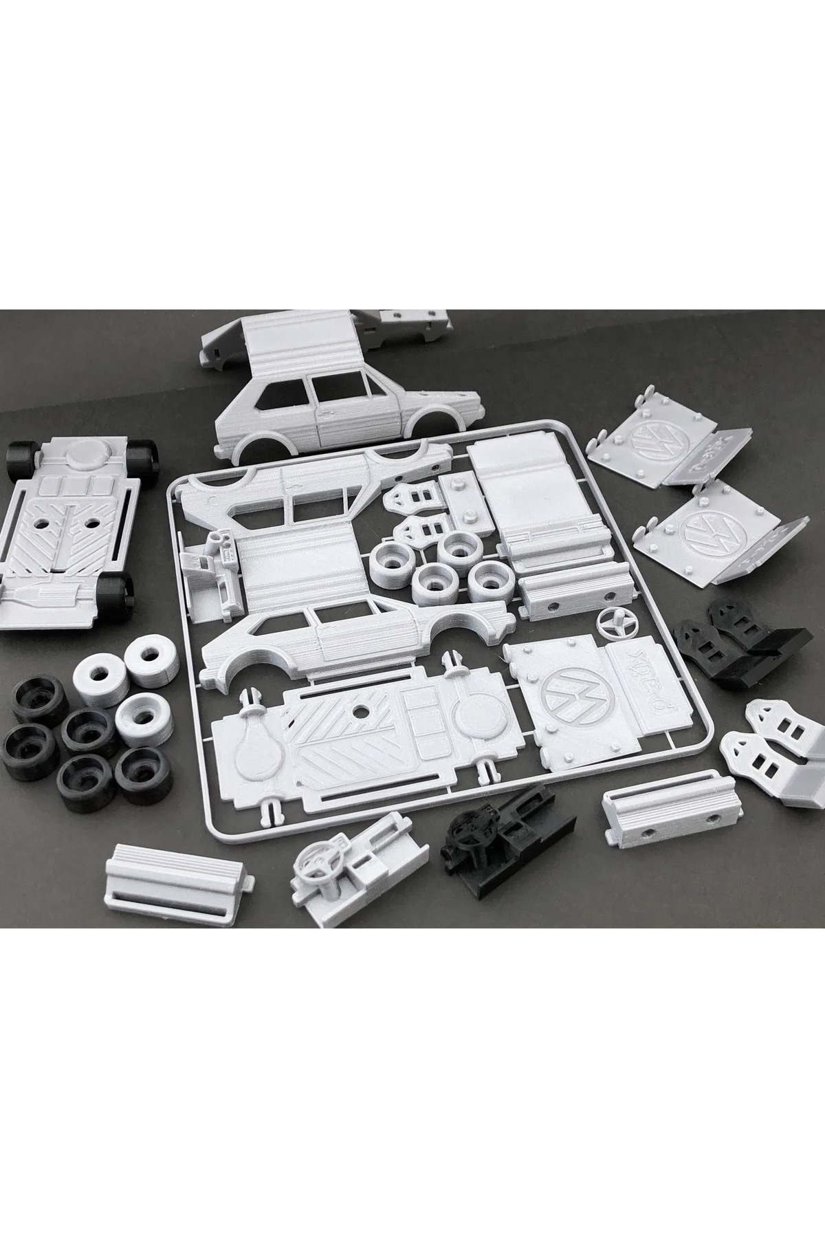 webstoore Golf GTI MK1 Simple model 3D Baskı - Gift Card - Hediye Kart - Kendin Yap Araba