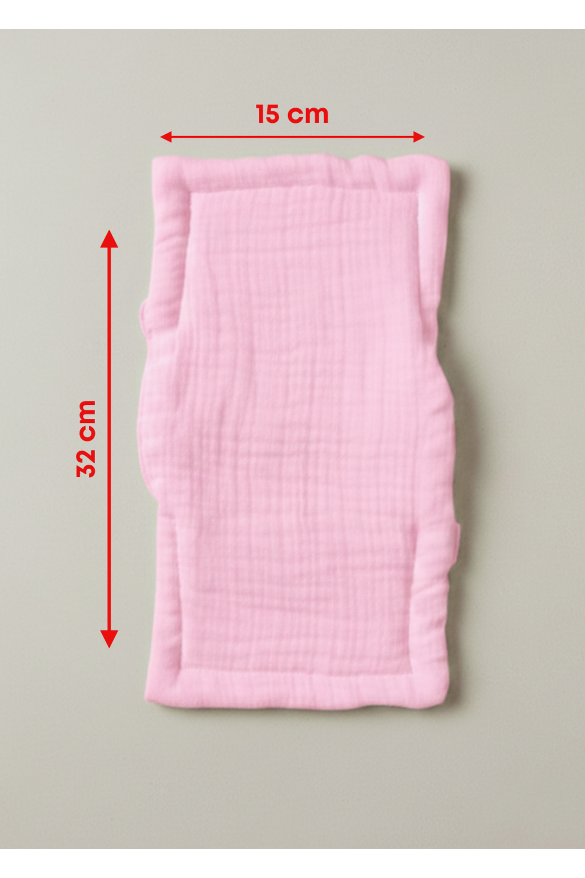 Joyous Mom Kids 4 Katlı Muslin Bebek Emzirme Yastığı Minderi Bebek Emzirme Destek Minderi Ter Önleyici Kol Yastığı fotoğrafı 3 (önizleme)