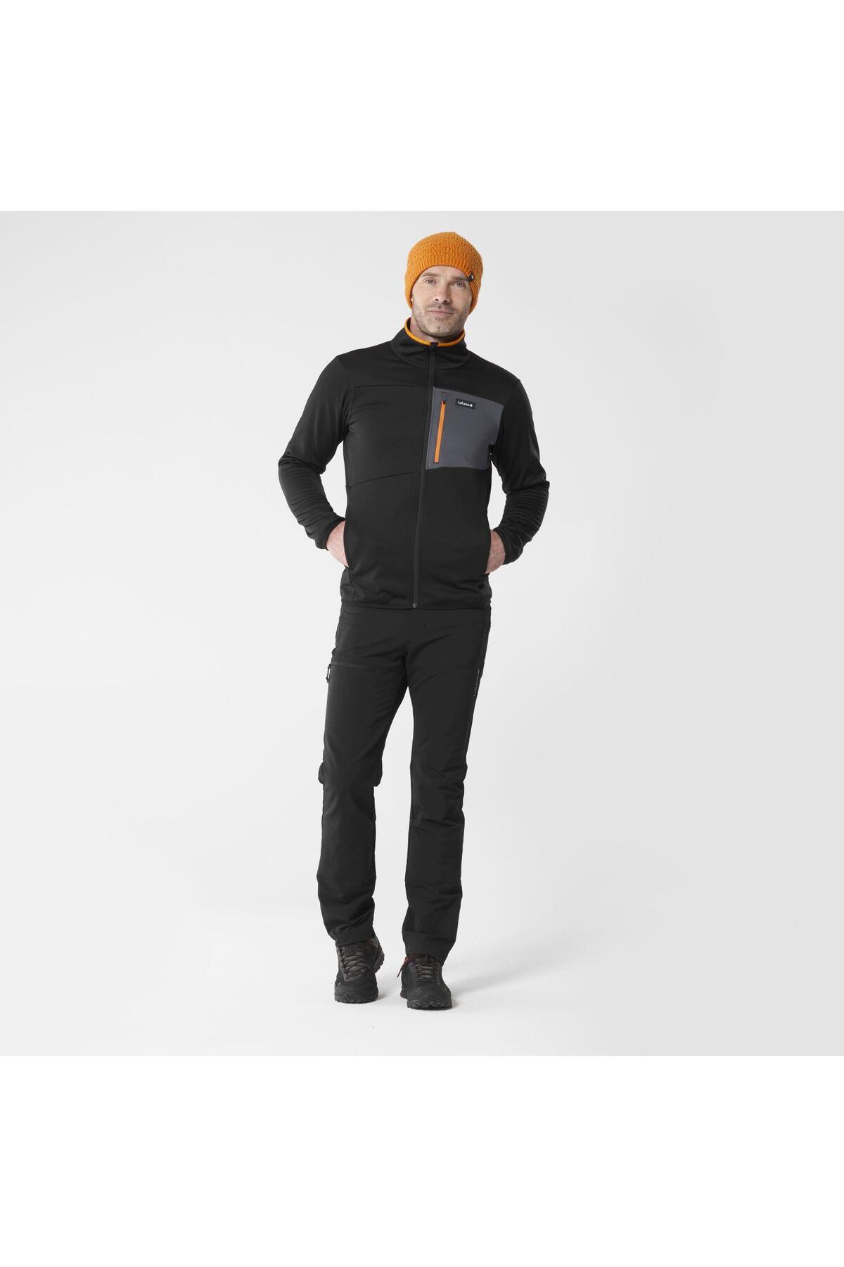 کاپشن پشمی تمام زیپ مردانه SHIFT F-ZIP LFV12144 0247 مشکی-XL — مشکی — تصویر 2 از 6