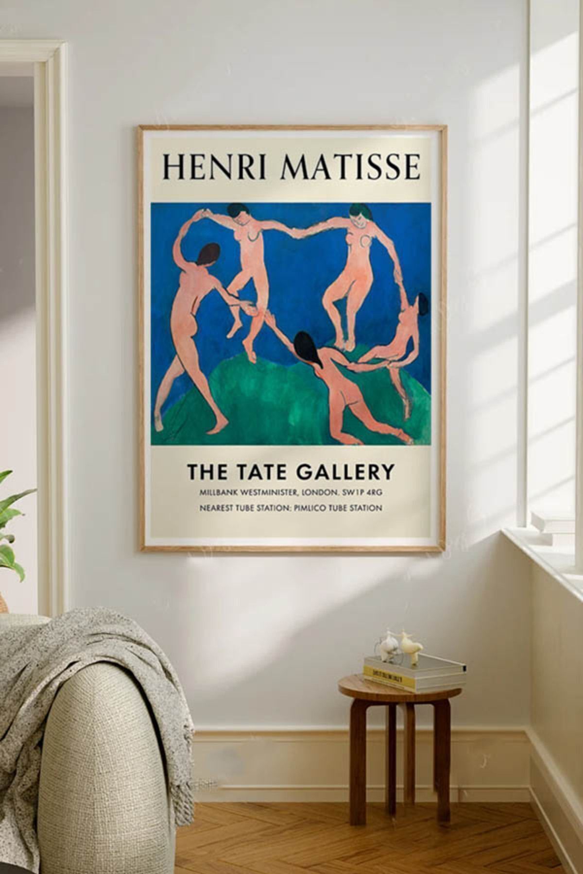 Paper Poster Henri Matisse Dance Wall Decoration Coated