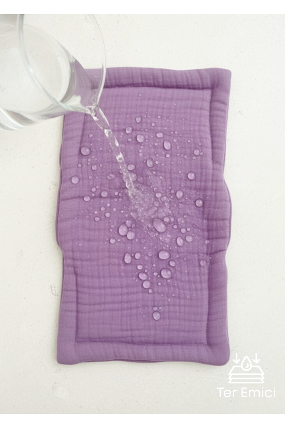 Joyous Mom Kids 4 Katlı Muslin Bebek Emzirme Yastığı Minderi Bebek Emzirme Destek Minderi Ter Önleyici Kol Yastığı fotoğrafı 2 (önizleme)