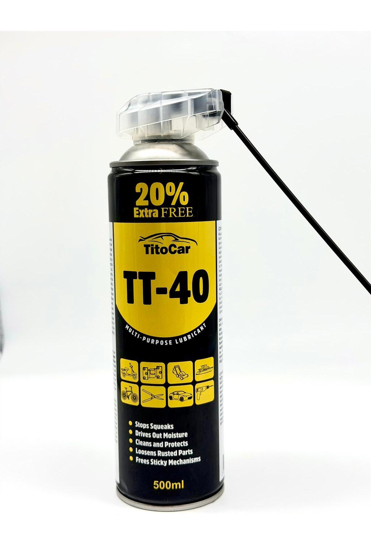 titocar TT-40 Yağlayıcı Sprey 500ml