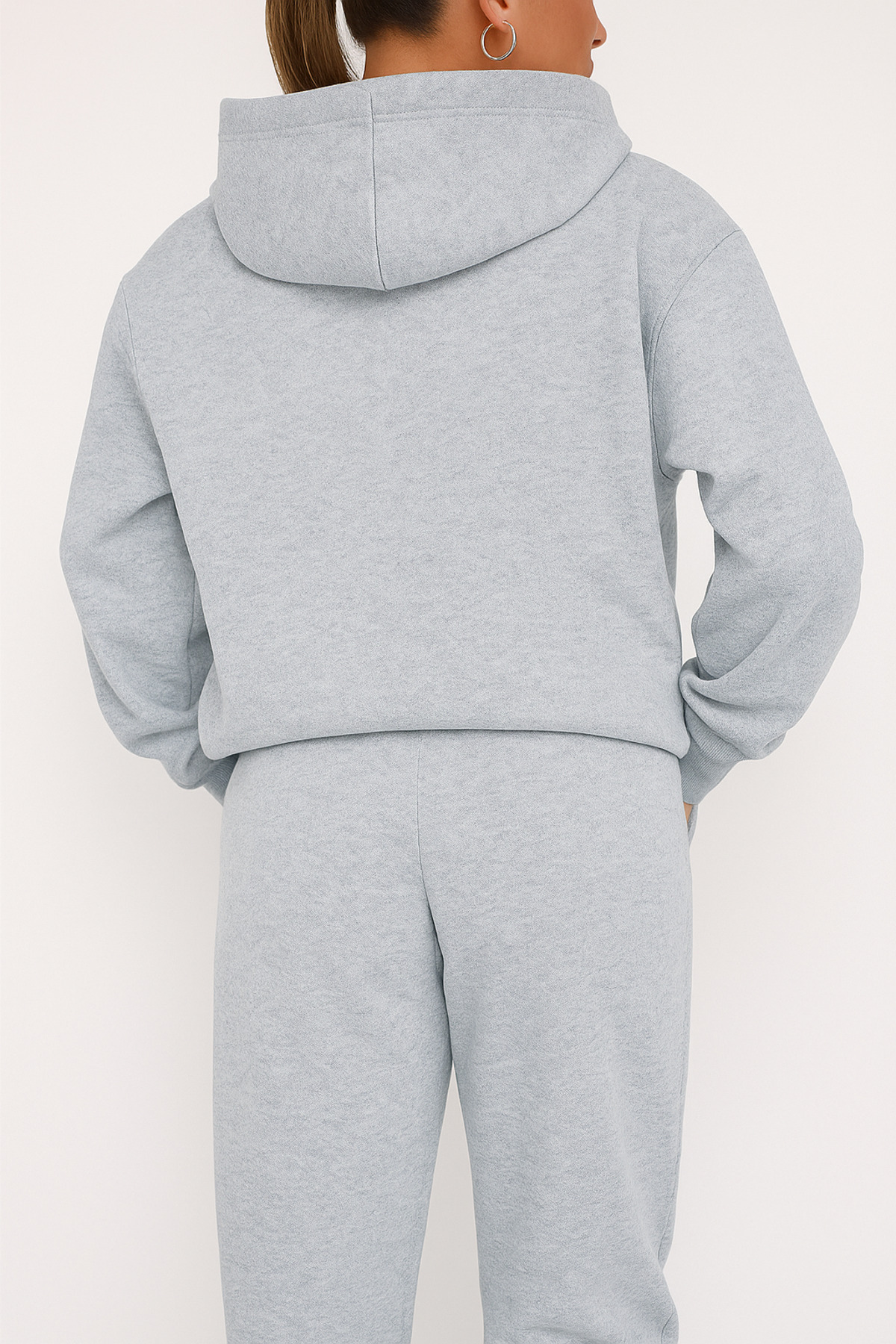 YUVEST Blackrock Heart Rhytym - Love Printed Hooded Sweatshirt and Sweatpants Set