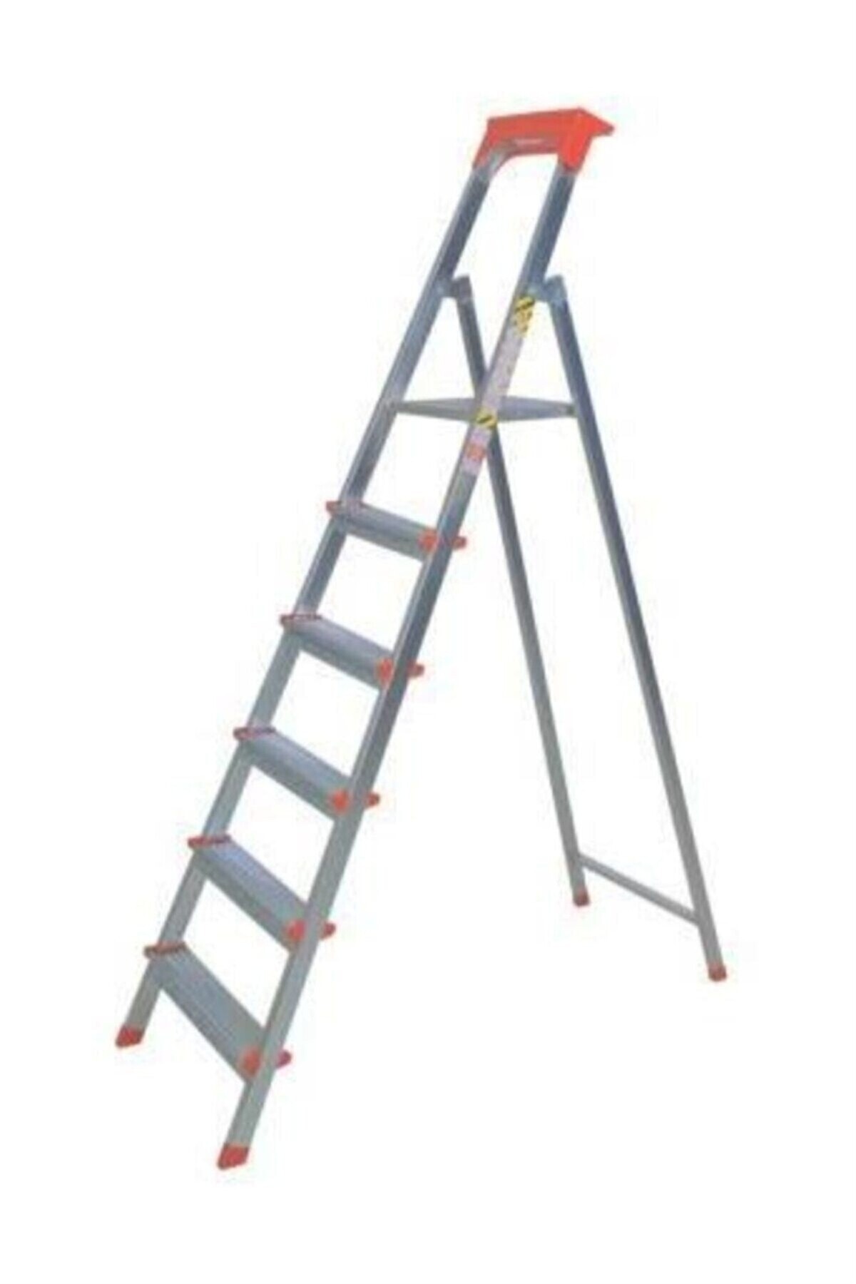 ASVERA Elmas Serisi 5+1 Basamaklı Galvanizli Profil Merdiven – Dayanıklı, Kaymaz, Ergonomik Tasarım