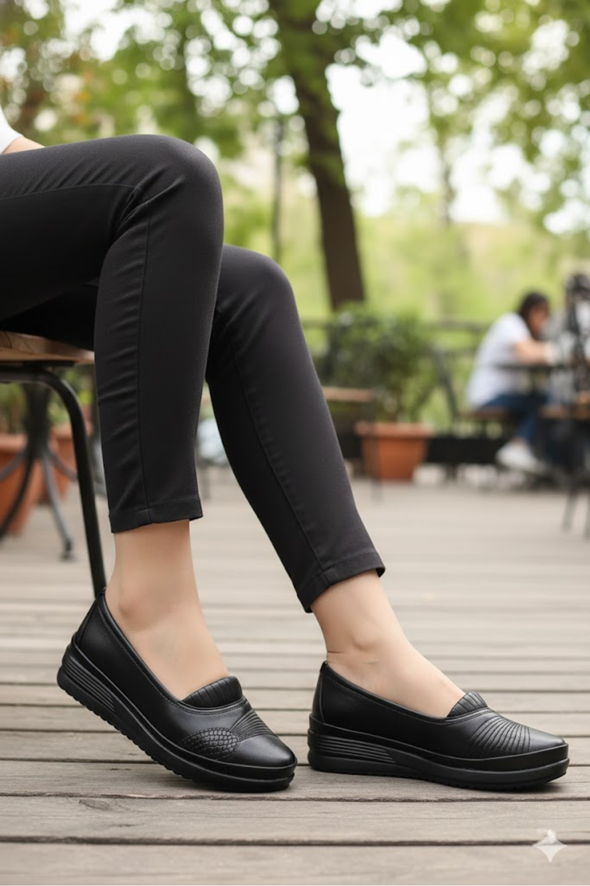 fort  Gezal 1242 0195 Ortopedik Anne Ayakkabı Günlük Kadın Ayakkabı - Görsel 3