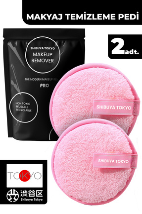 SHIBUYA 2’li Set Tekrar Kullanılabilir Makyaj Temizleme Pedi – Nazik Temizlem...