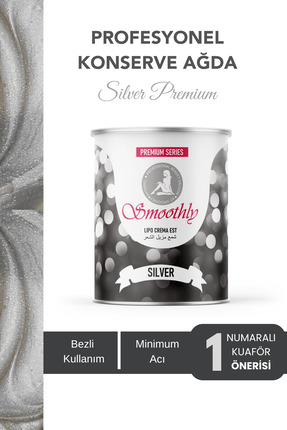 Smoothly Silver Konserve Sir Ağda 800ml - Profesyonel Konserve Ağda