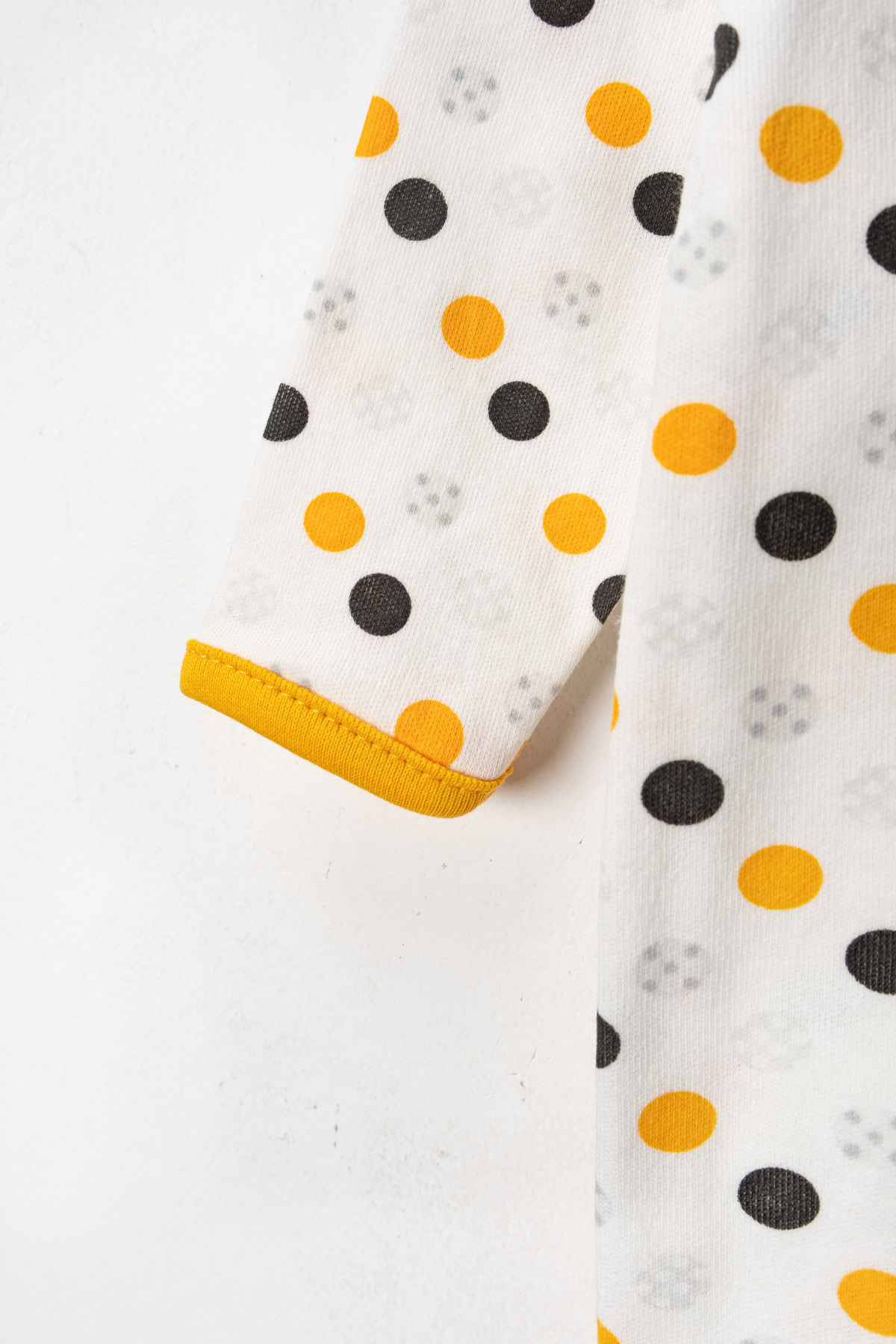 ENİA BABY Erkek Kız Bebek Kıyafeti Ördek Desenli %100 Pamuklu Patikli Mevsimlik Renkli 3lü Tulum Set Yenidoğan fotoğrafı 5 (önizleme)