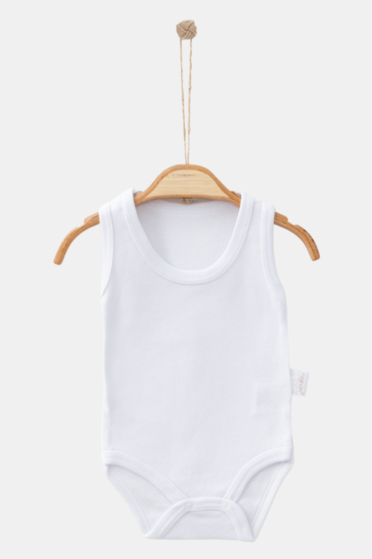 Bamoola %100 Organik Pamuklu Düz Erkek 3'lü Atlet Body Zıbın - Askılı - Çıtçıtlı (Beyaz - Mavi - Sarı) fotoğrafı 2 (önizleme)