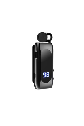 giyitec Android & iOS Uyumlu Makaralı Titreşimli Bluetooth Kulaklık Klipsli