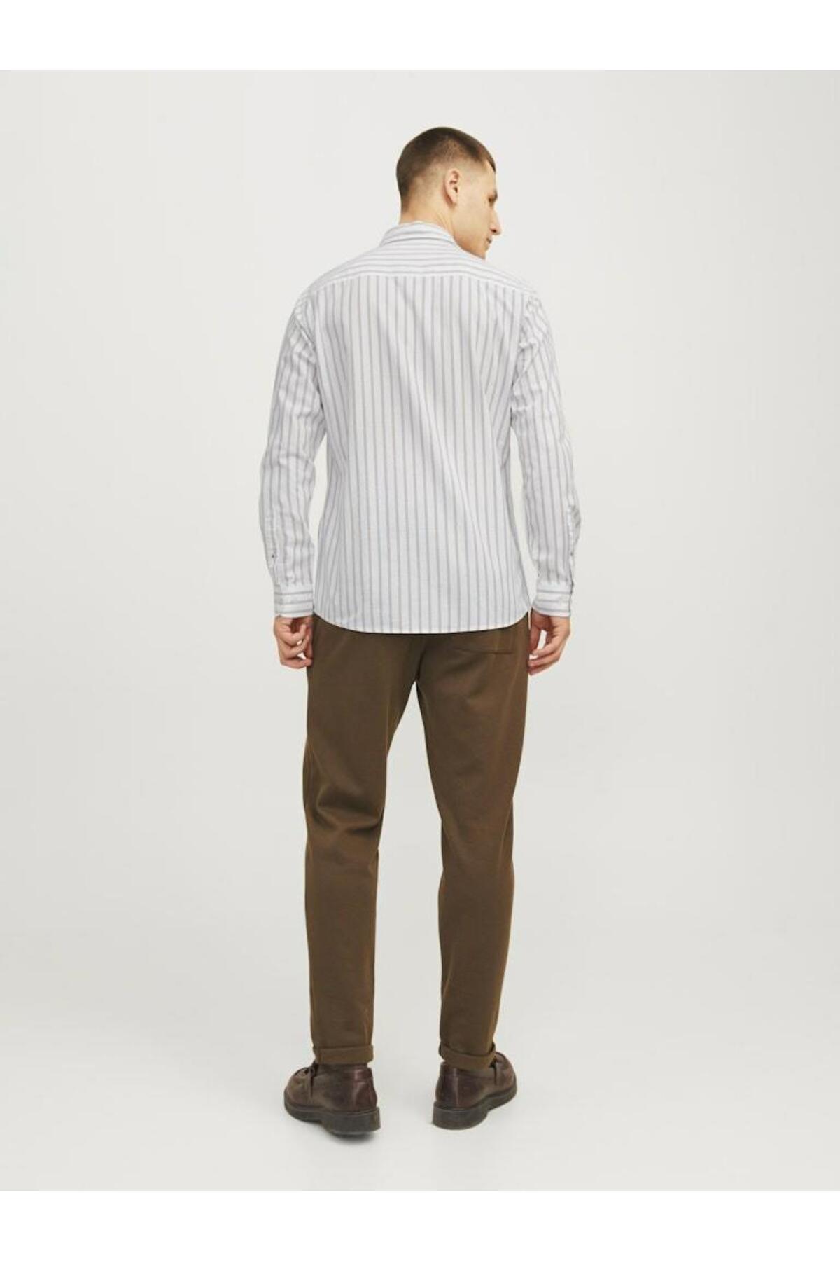 پیراهن مردانه راسته آستین استاندارد | جک اند جونز Jack & Jones 12182486 - تصویر 4