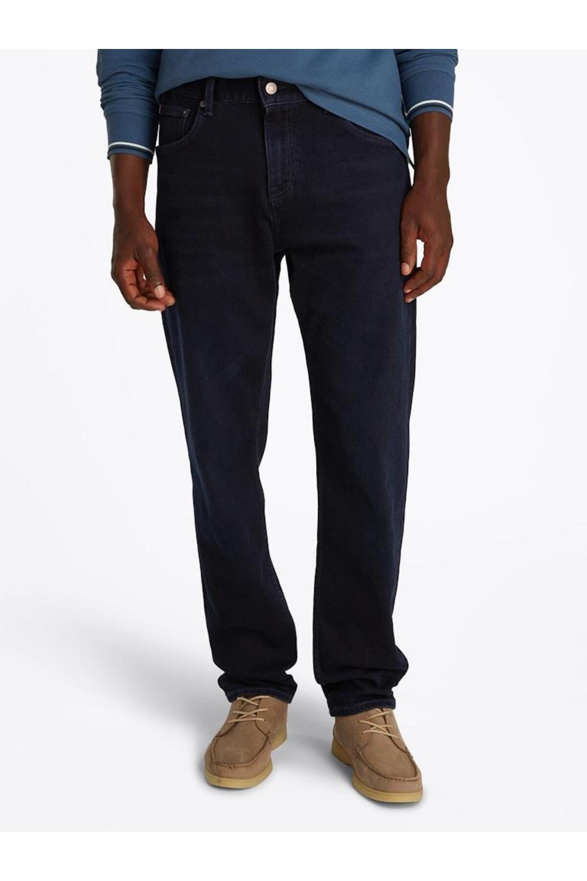 تامی هیلفیگر آبی تیره قوی معمولی مرسر