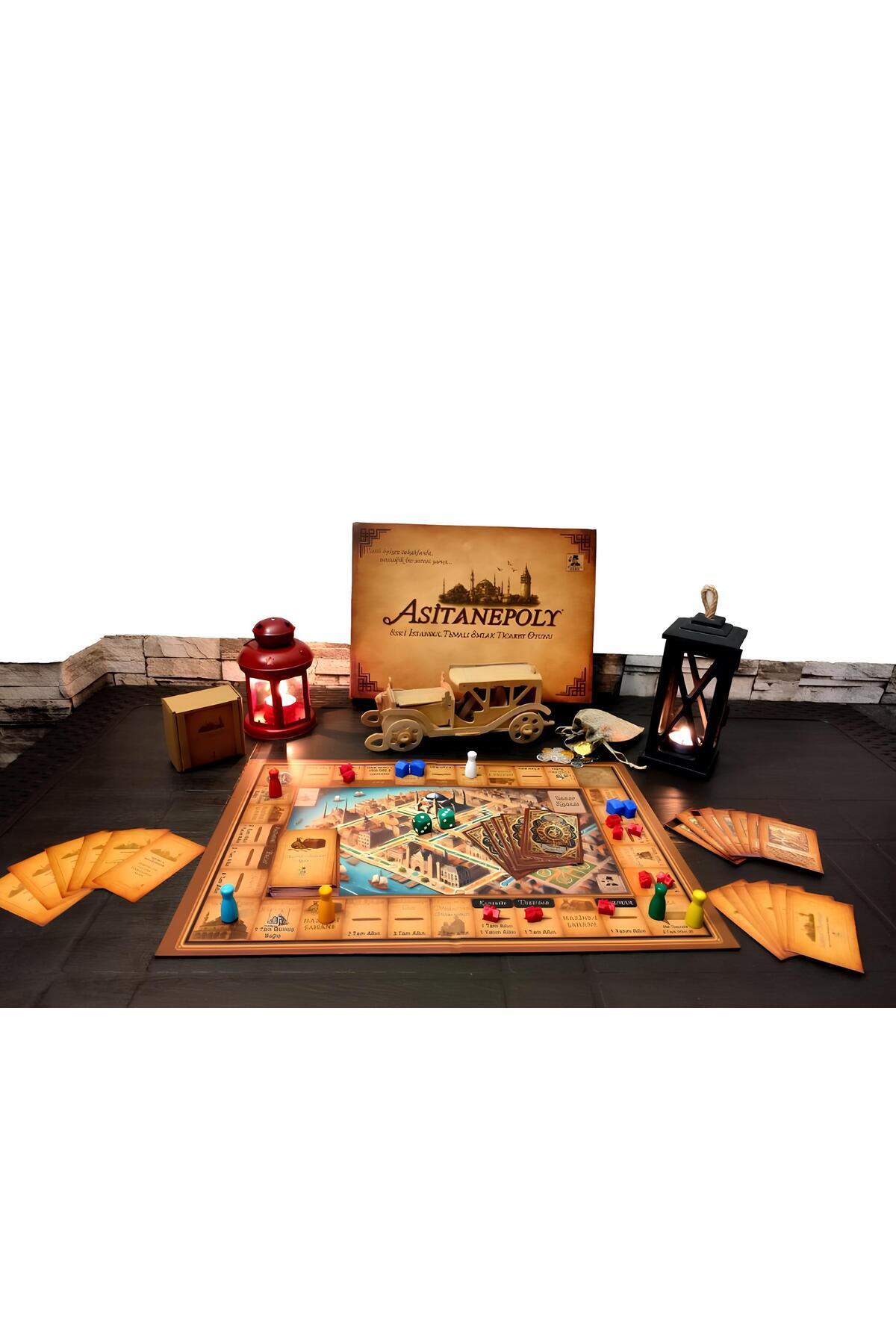 MR MEZOPO Metropol Asitanepoly Kutu Oyunu - Masa Oyunu - Eğlenceli Grup Parti Aile Oyunu Nostaljik Monopoly fotoğrafı 7 (önizleme)