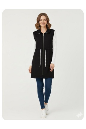 sarıdağ Modal yelek tesettür yelek ceket