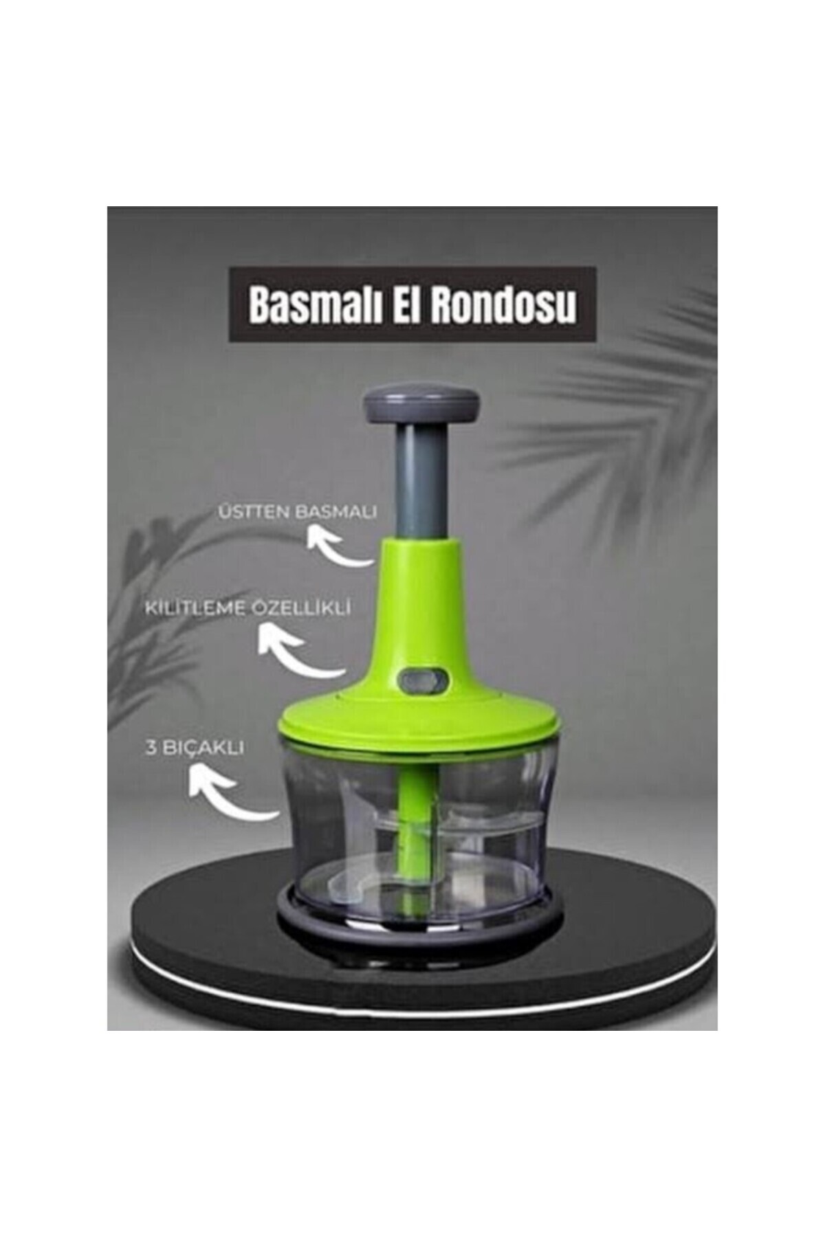 elsmor Basmalı El Rondosu pratik ve etkili bir mutfak aracı olarak tasarlanmıştır