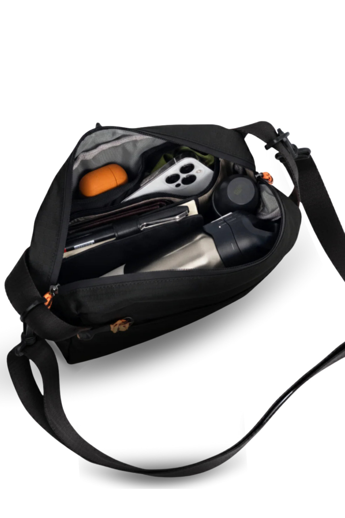 KraftCover  Rove Sling Unisex Su Geçirmez Çapraz Çanta | Hafif, Katlanabilir, Leke Tutmaz - Görsel 4