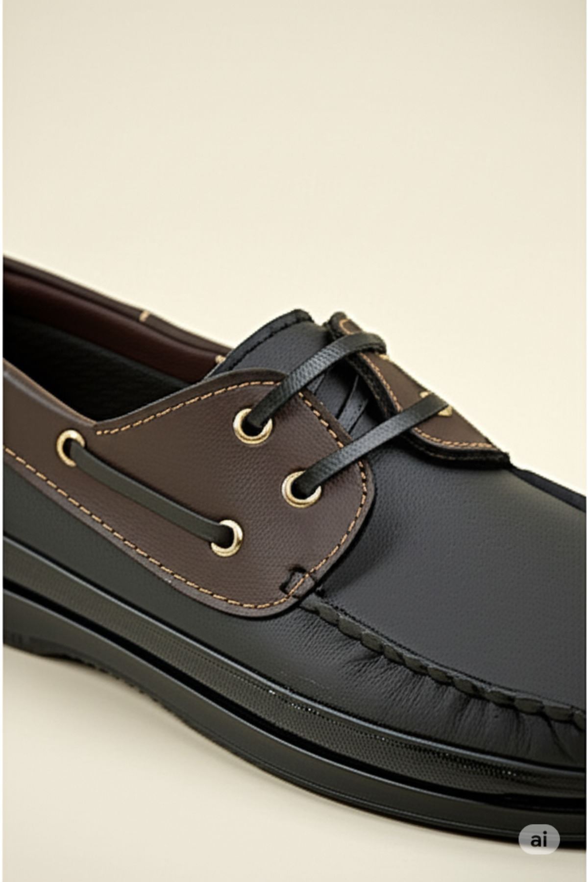 Liarca  Tamamı Hakiki Deri Garantili Rahat Günlük Mokasen Tekne Stili Rahat Erkek Ortopedik Taban Ayakkabı - Görsel 7