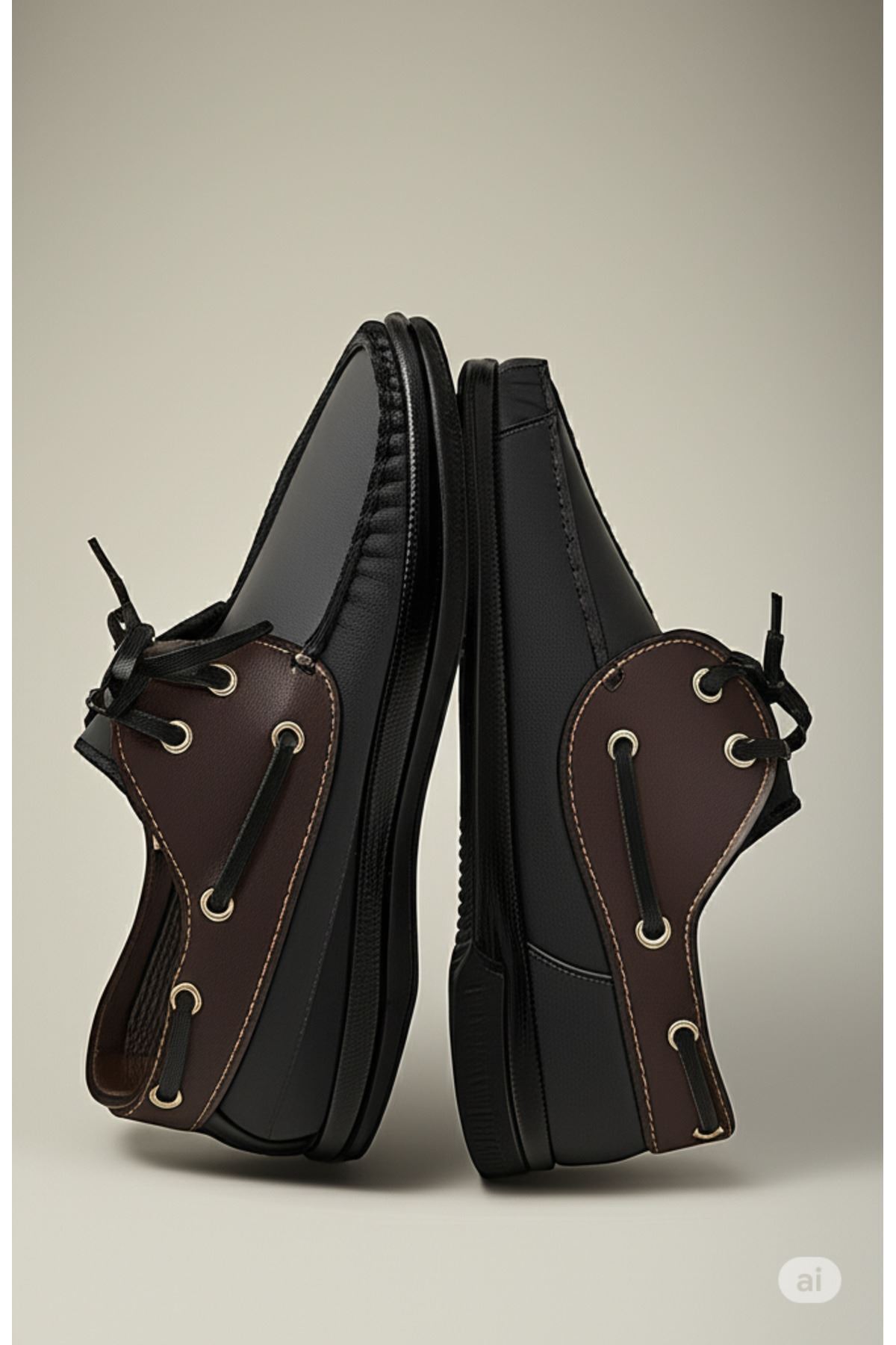 Liarca  Tamamı Hakiki Deri Garantili Rahat Günlük Mokasen Tekne Stili Rahat Erkek Ortopedik Taban Ayakkabı - Görsel 5