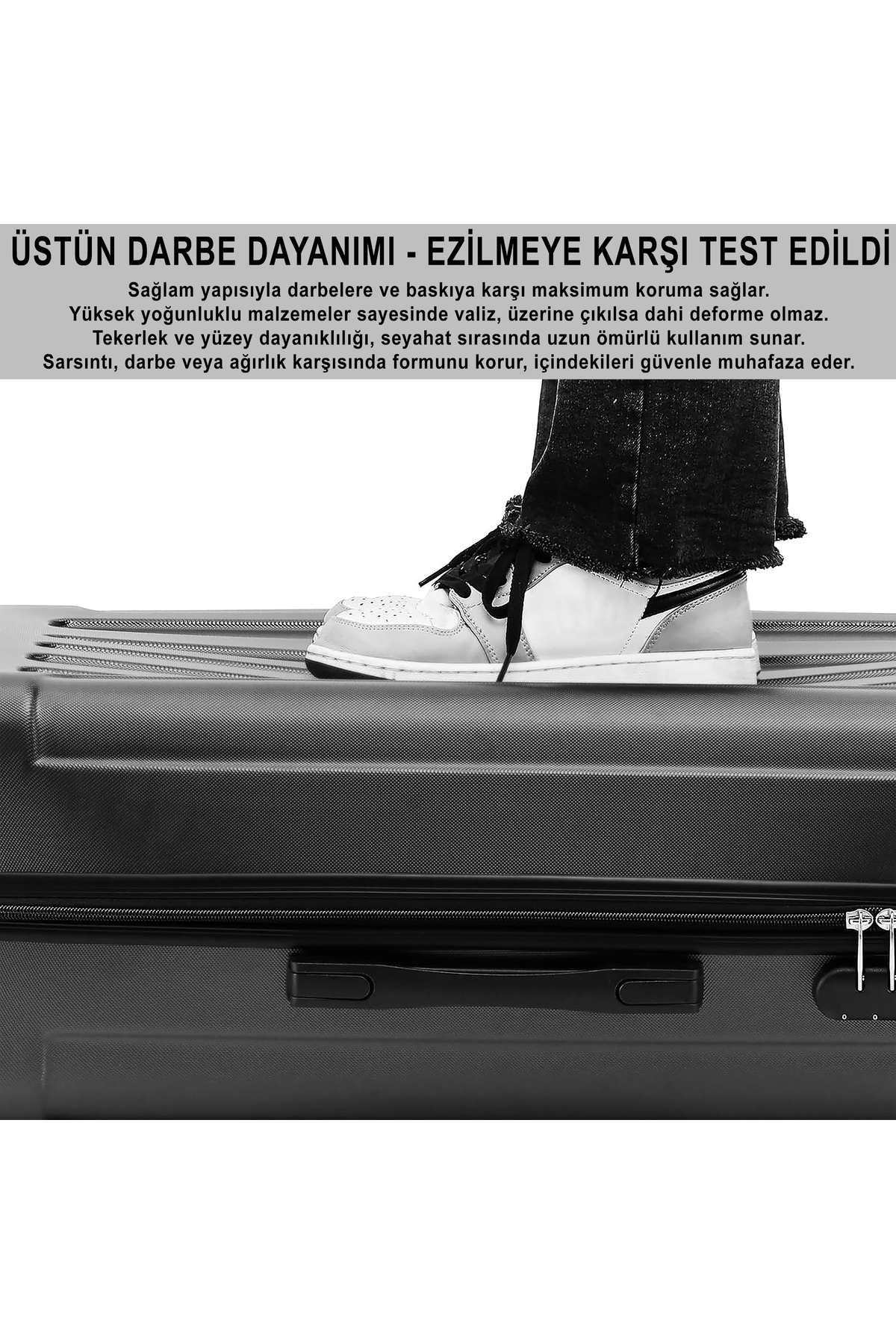 ANTHONY JACKSON  Ultra Hafif ABS Valiz TRION - Görsel 3