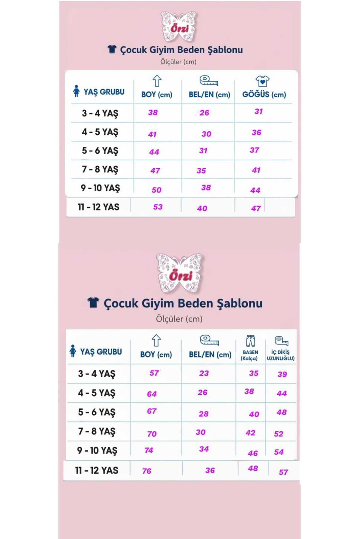 ÖRZİKİDS Σετ φόρμας για κορίτσια με στάμπα STİTCH 3-10 ετών