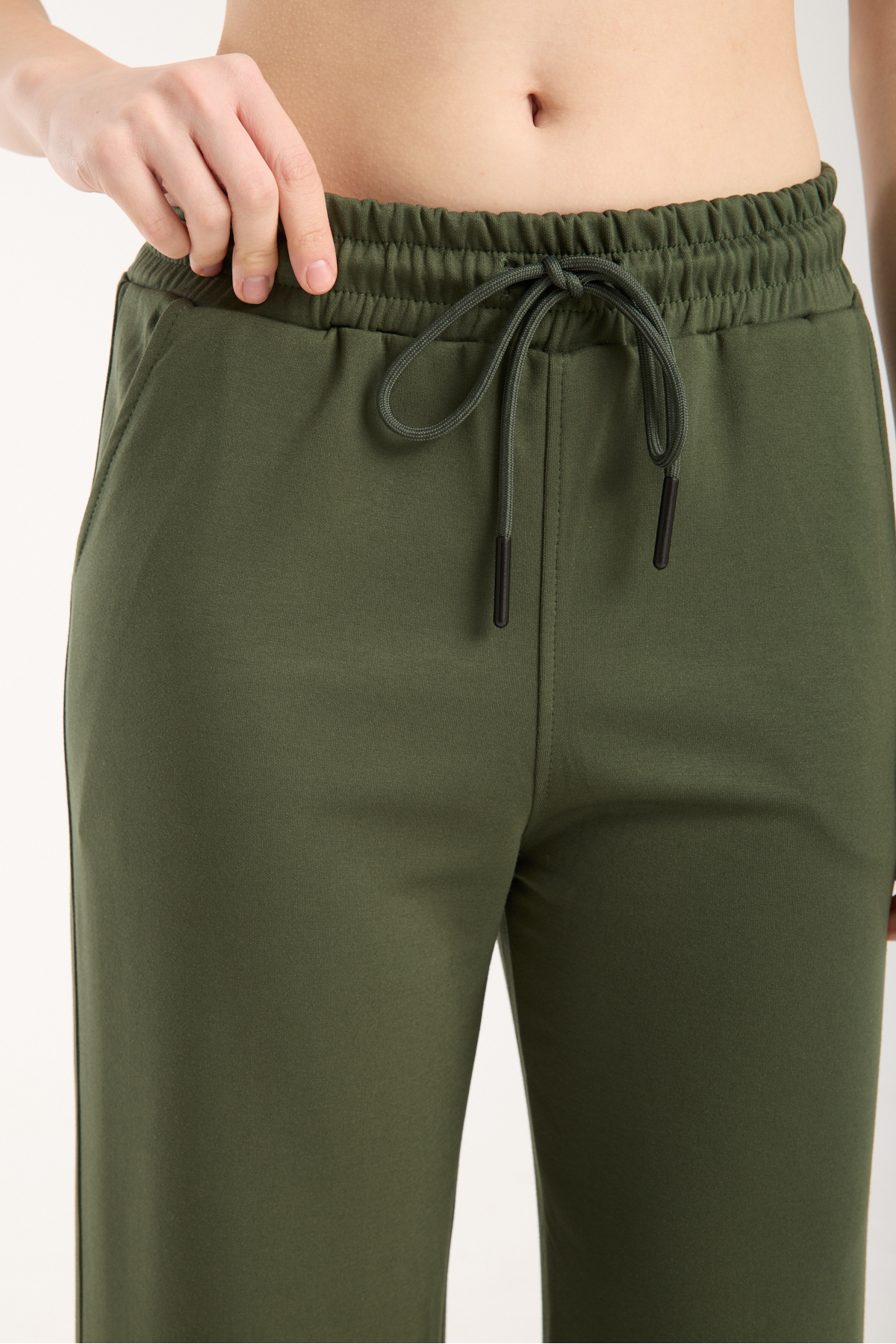 KAPHONE  Kadın Modal Geniş Paça Eşofman Altı - Görsel 8