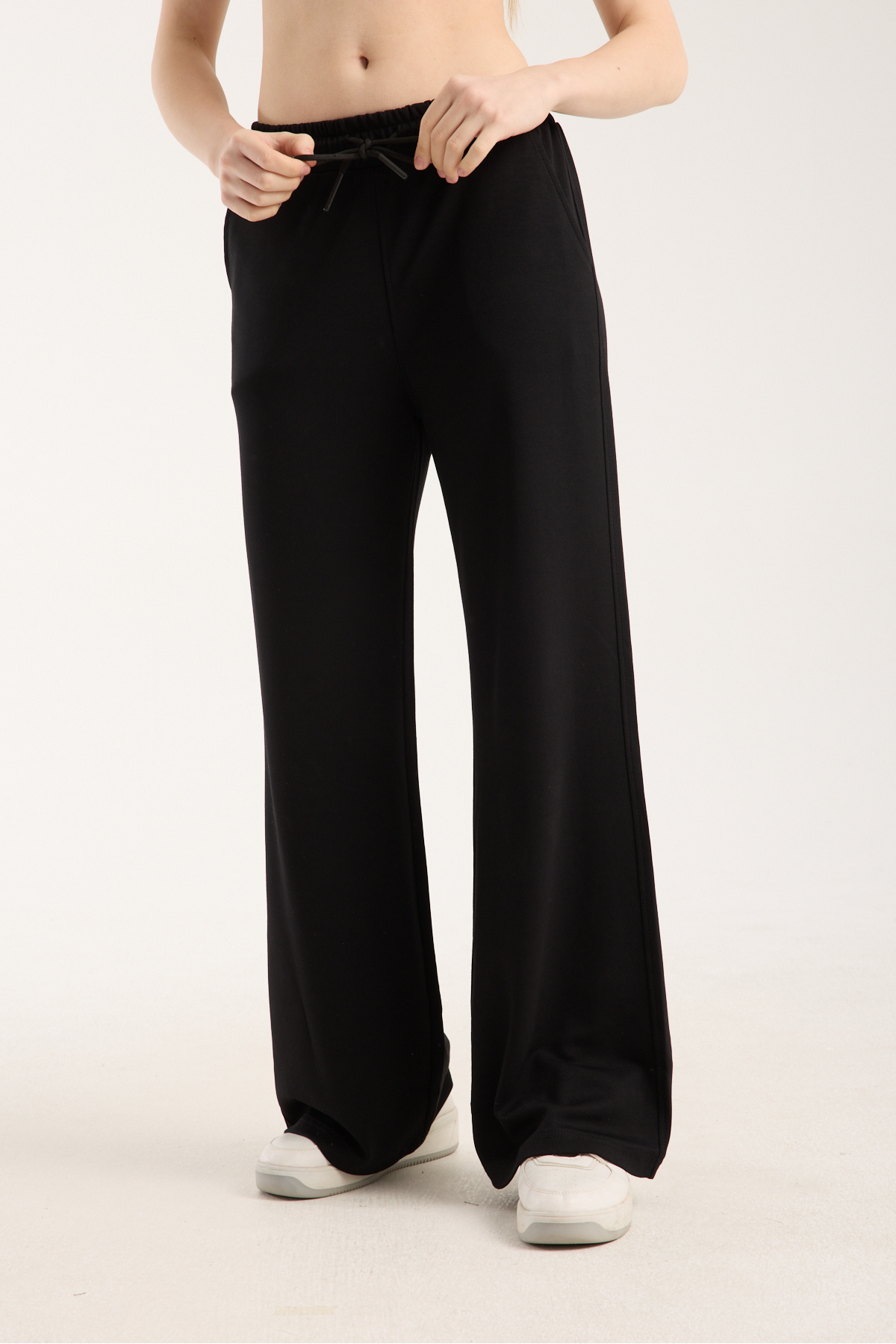 KAPHONE  Kadın Modal Geniş Paça Eşofman Altı - Görsel 4