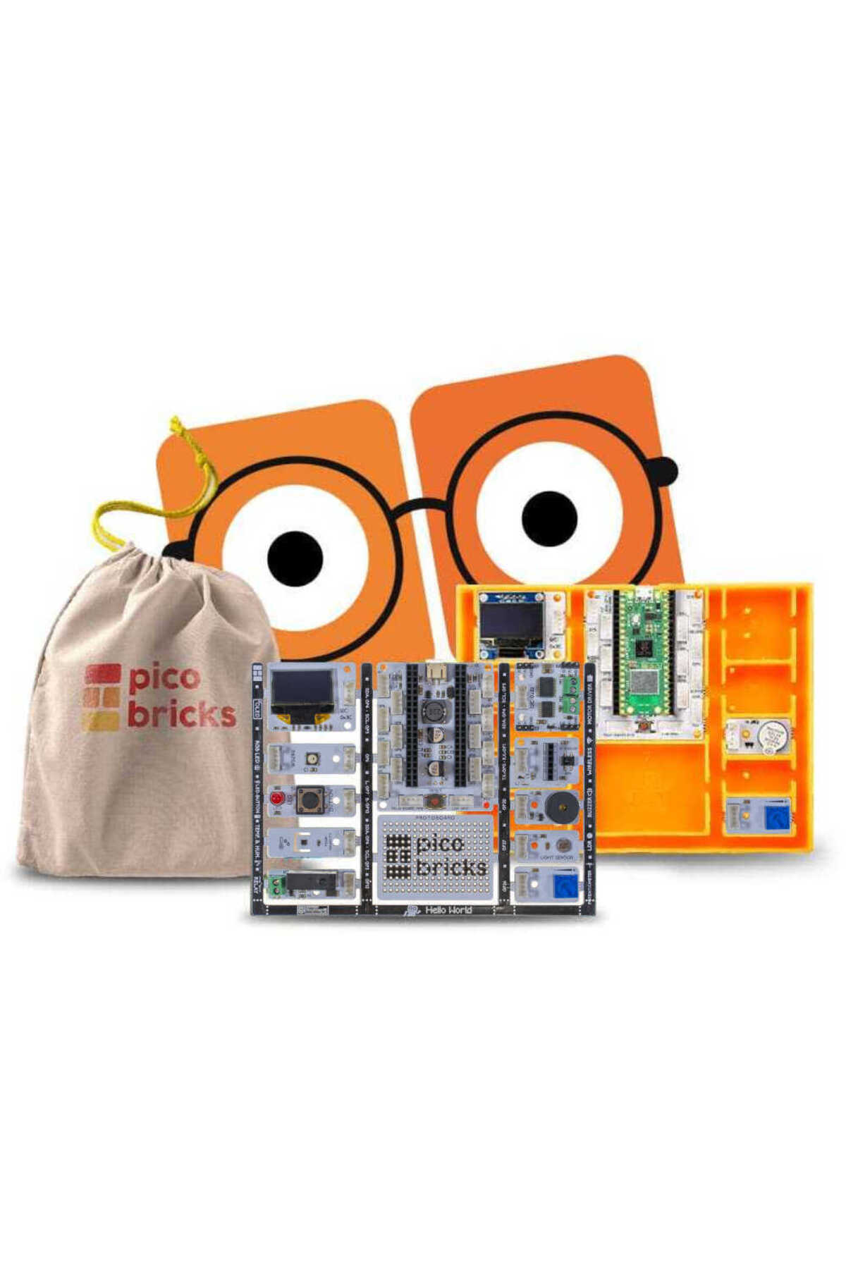 Robotistan PicoBricks Zero to Hero Elektronik Geliştirme Kartı