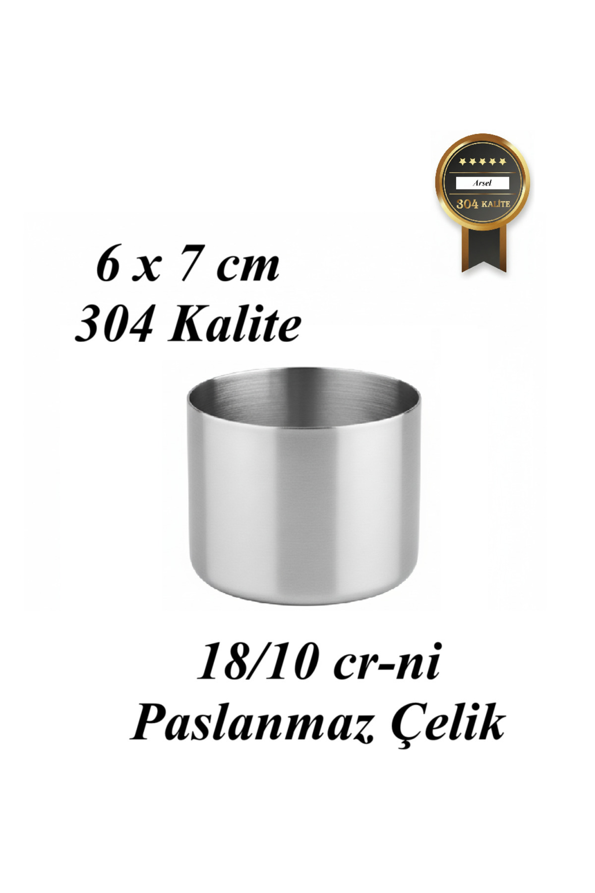 Arsel Stick Restaurant & Cafe Çelik Şekerlik - Kürdanlık 304 Kalite