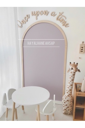 HAYALHANE AHŞAP Montessori Çocuk Odası Duvar Çıtası - Doğal Ahşap Dekoratif Ç...