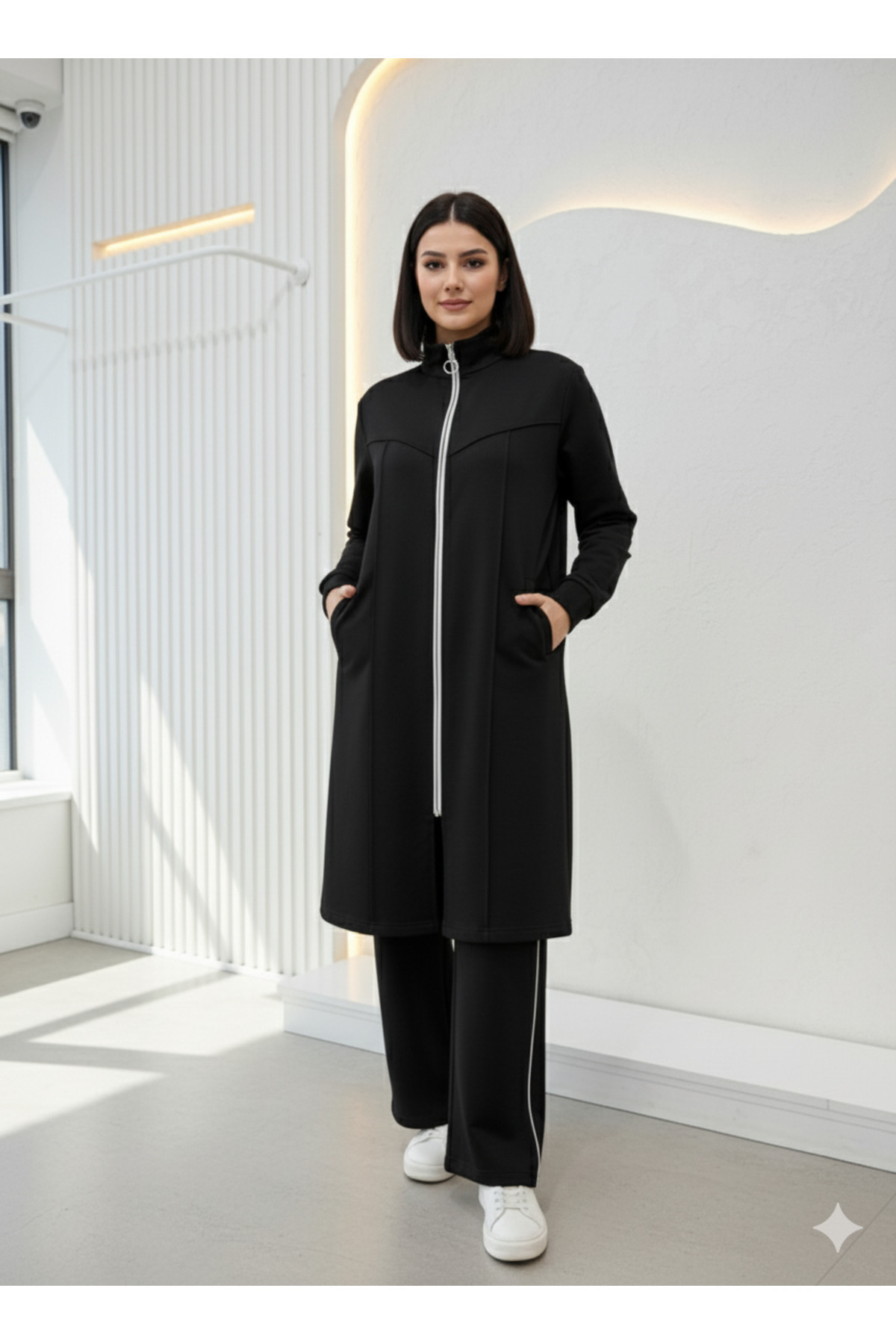 Butik Kardelen Camelya.tesettür Ikili Eşofman Takımı