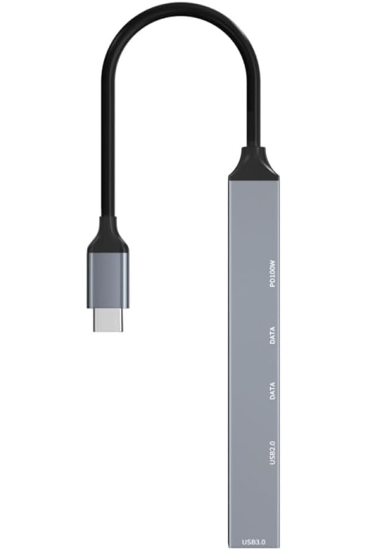 yenibagshop Wlue PD 100W 5in1 Type-C to USB Çoklayıcı Çevirici Hub 5 Port / 2xUSB / 3xType-C