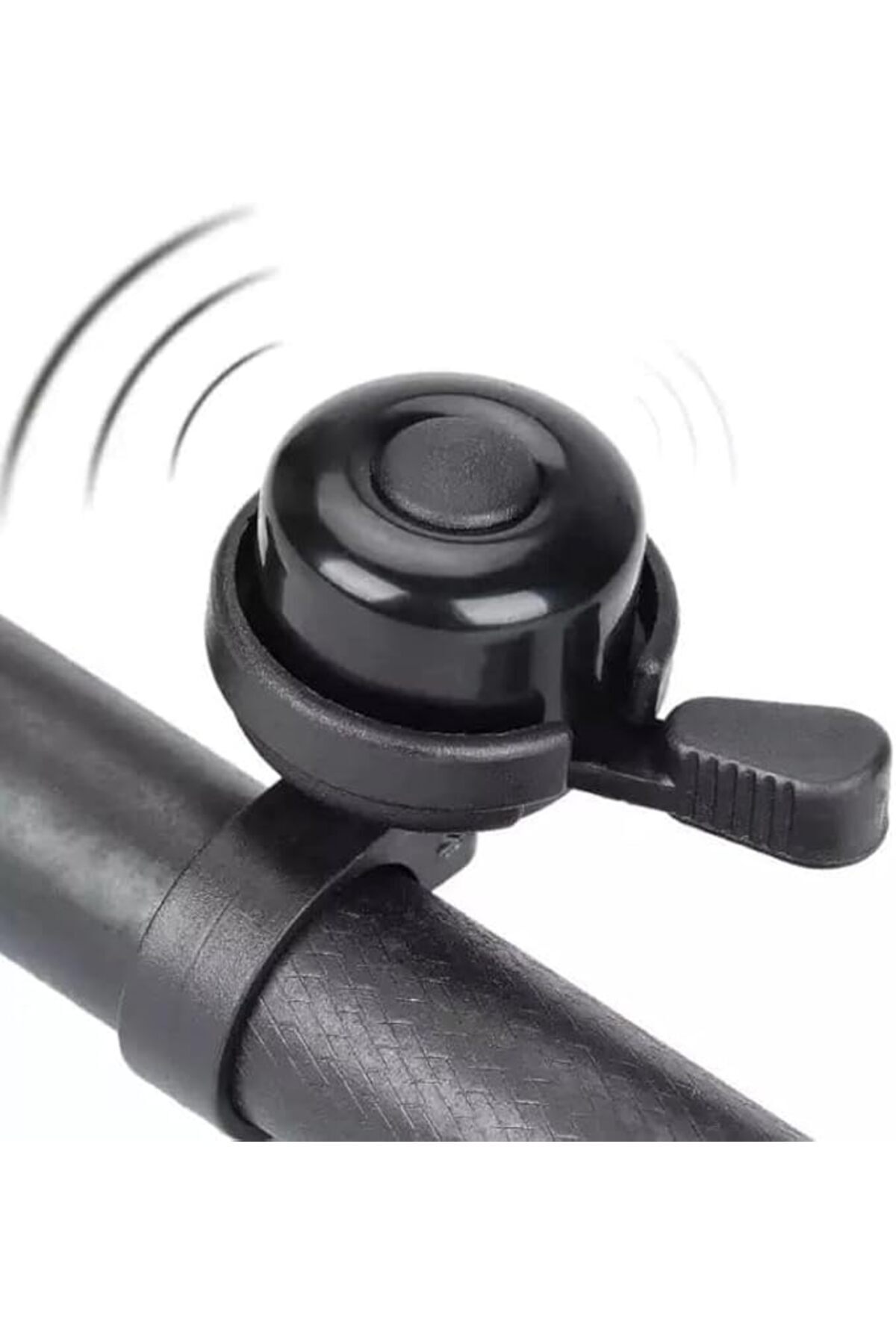 salesalbutik Ultra Light Siyah Metal Bisiklet Zili Çın Çın Bisiklet Zili Sağlam