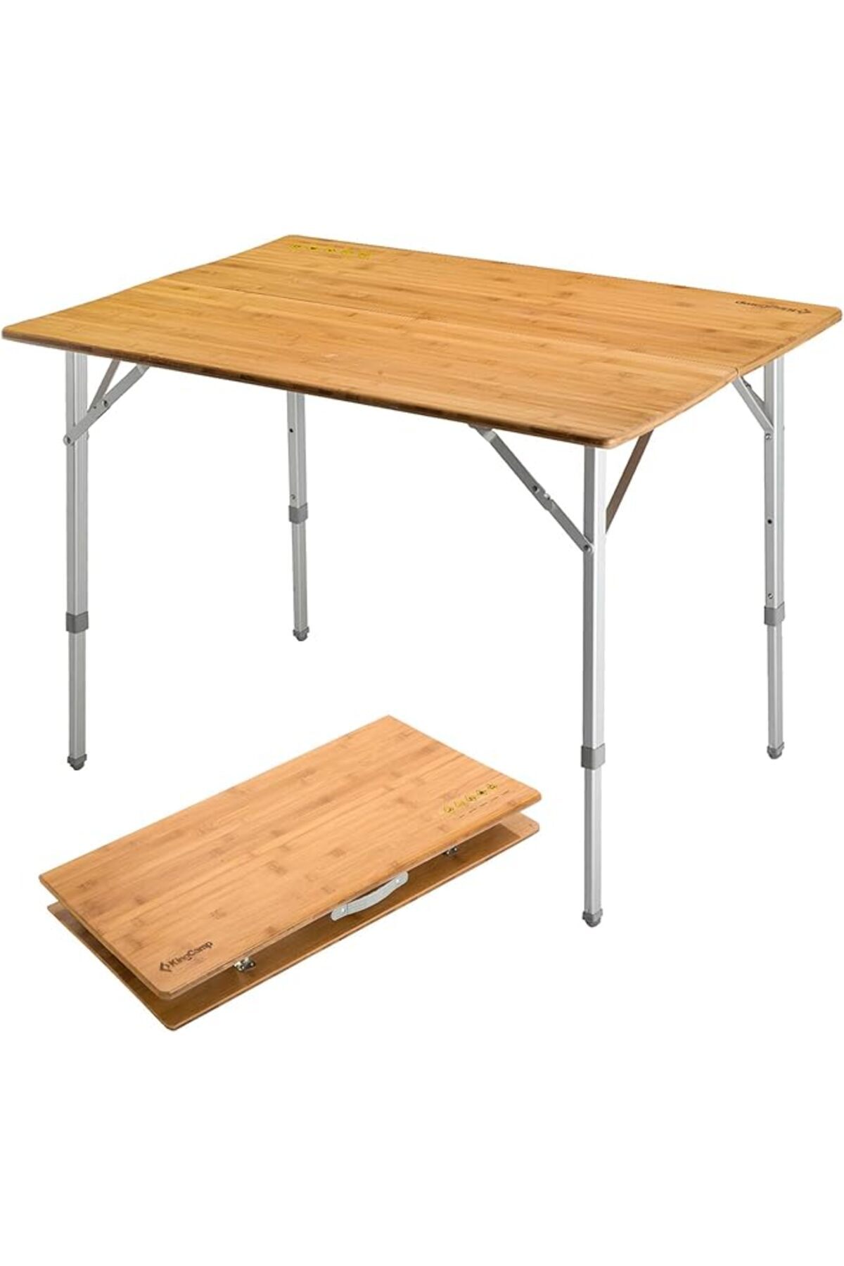 yenibagshop Bamboo L 100x70 Bambu Kamp Masası