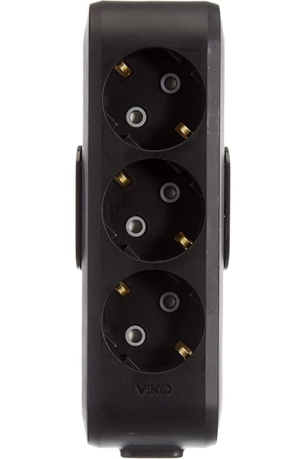 salesalbutik Multi-Let Siyah Üçlü Priz Topraklı Çocuk Korumalı Klemensli