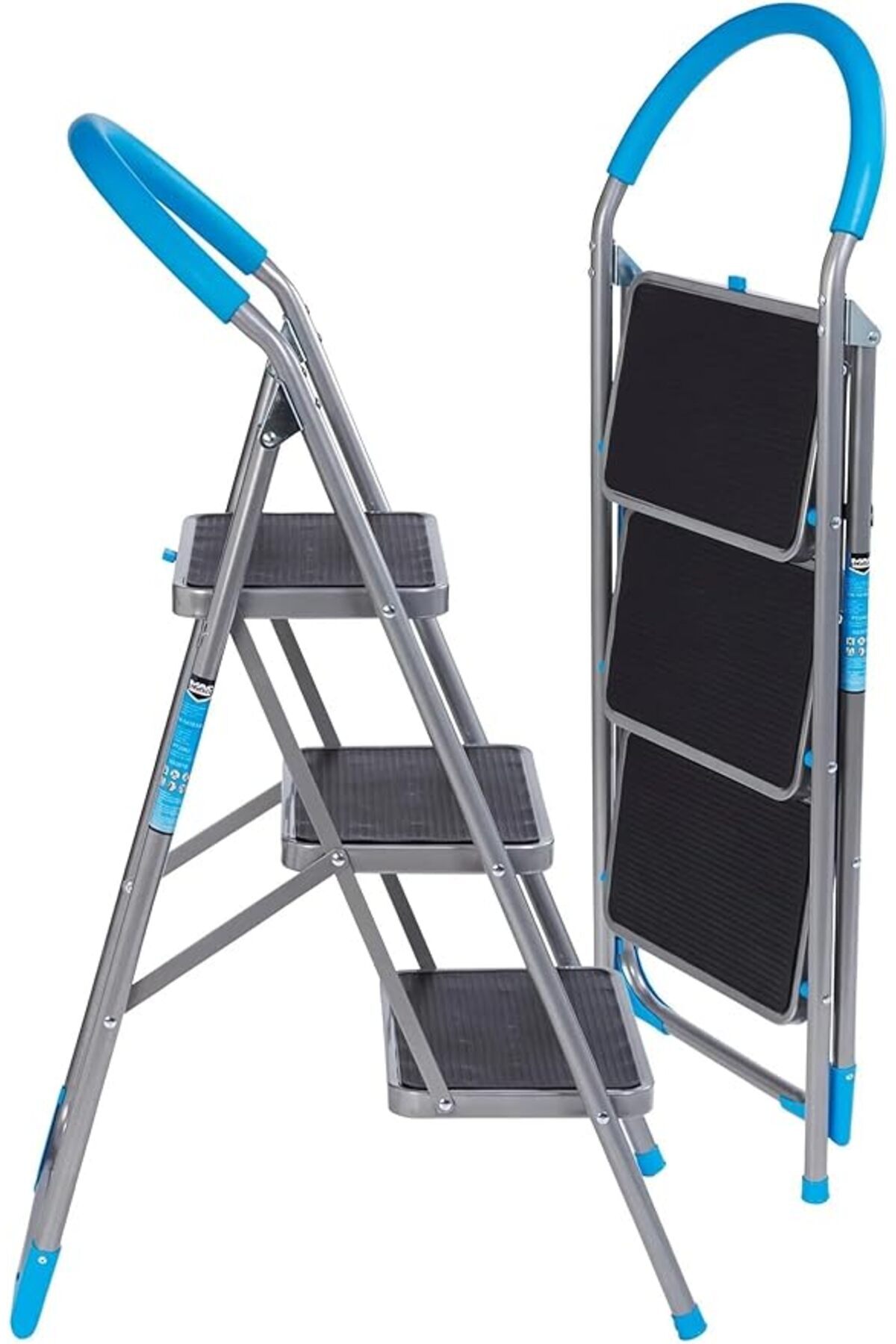 SoyluhanStore 3 Basamaklı Katlanabilir Çok Amaçlı Merdiven