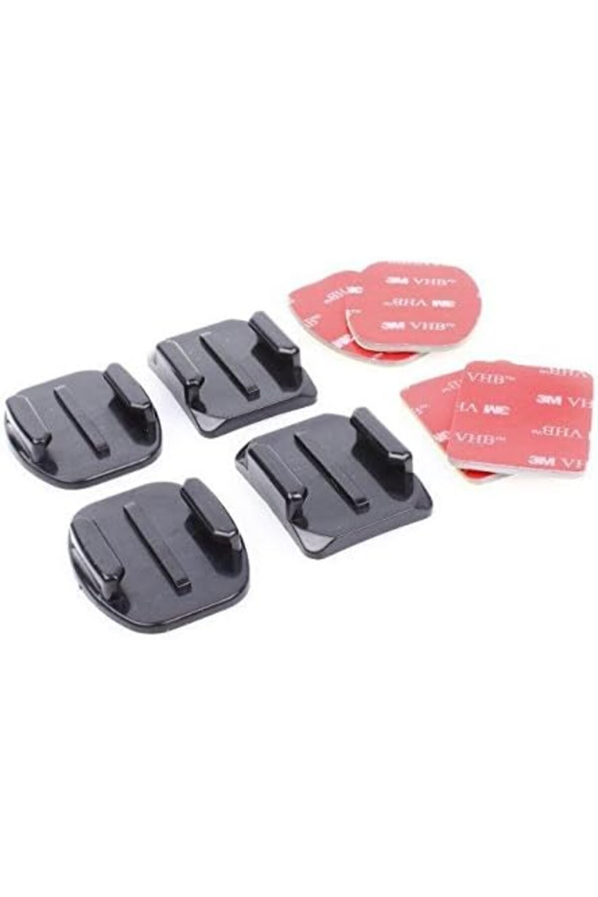 salesalbutik Kamera 2 Düz 2 Oval Yapışkanlı Aparat